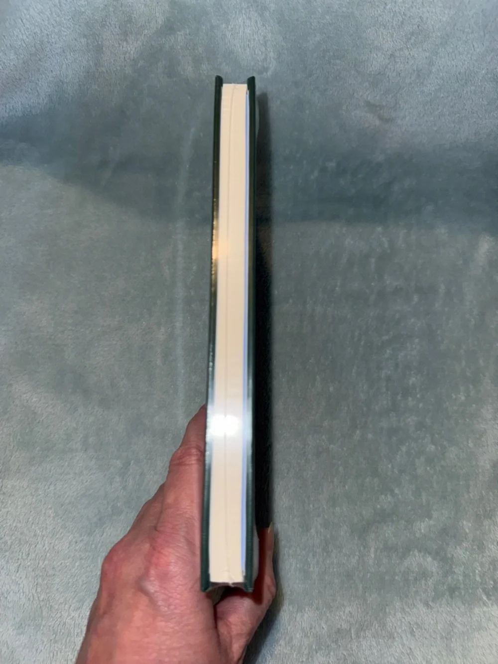 kate spade Hardcover Journal with Light Blue K and Spine